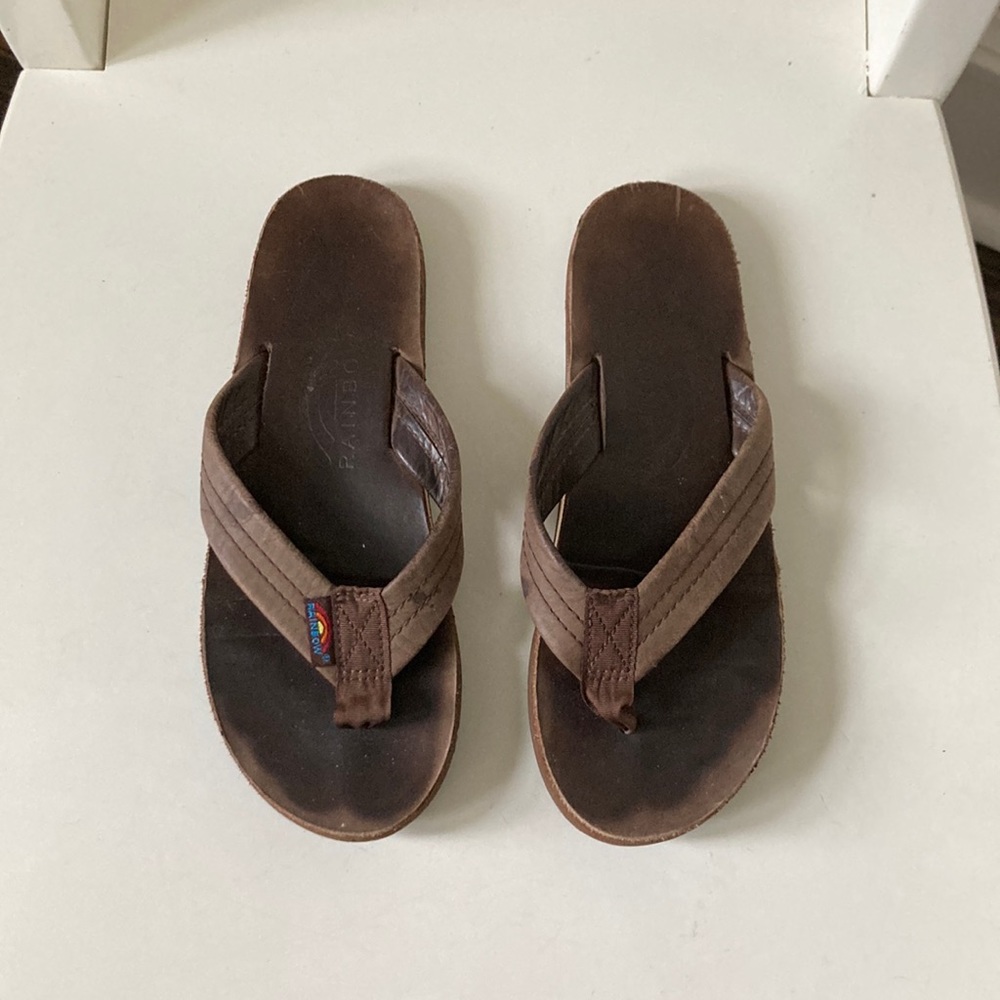 GUC Rainbow Sandals in Women's Size 6 - Single Layer Premier Leather Sandal